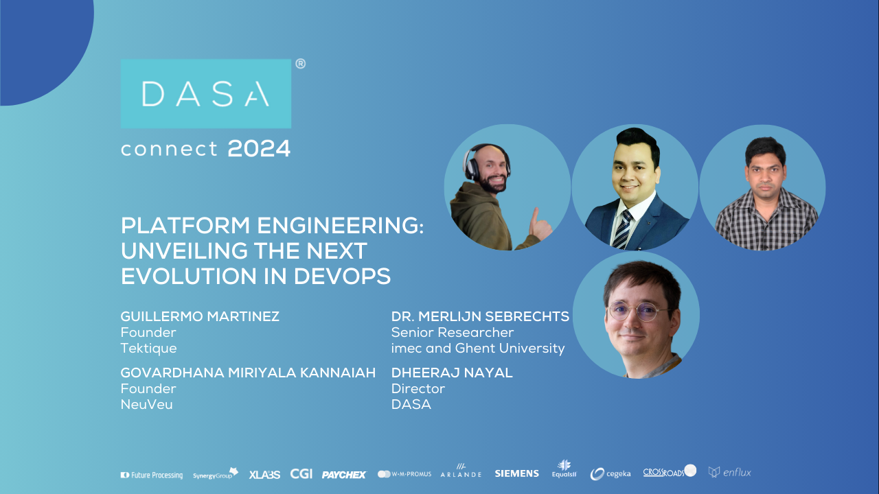 Panel: Platform Engineering: Unveiling the Next Evolution in DevOps